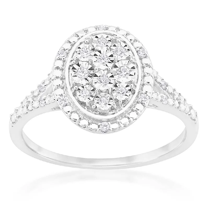 Aquamarine Gemstone Rings in 9K Gold with a Bezel Setting for a Modern and Secure FitSilver Diamond Oval Cluster Ring with 20 Diamonds Aquamarine Gemstone Rings in 9K Gold with a Bezel Setting for a Modern and Secure FitSilver Diamond Oval Cluster Ring with 20 Diamonds