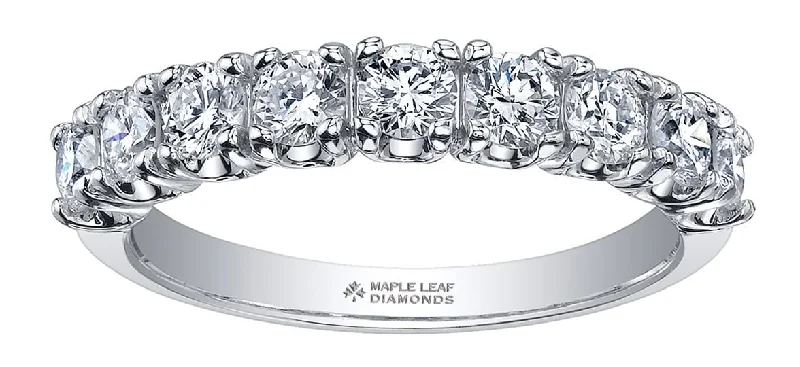 Commemorate rings with a heart - shaped diamond cutoutWhite Gold Canadian Diamond Band. Commemorate rings with a heart - shaped diamond cutoutWhite Gold Canadian Diamond Band.