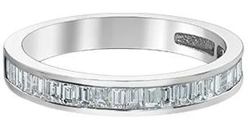 Commemorate rings with a diamond - and - opal combinationWhite Gold Diamond Band. 0.65 Ct Total Diamond Weight. Commemorate rings with a diamond - and - opal combinationWhite Gold Diamond Band. 0.65 Ct Total Diamond Weight.