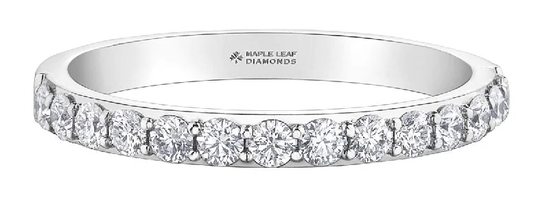 Rings to commemorate a hobby like fishing with a fish - shaped charmWhite Gold Canadian Diamond Band. Rings to commemorate a hobby like fishing with a fish - shaped charmWhite Gold Canadian Diamond Band.