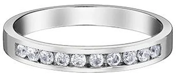 Cubic zirconia - filled commemorate rings for an affordable optionWhite Gold Diamond Band. Cubic zirconia - filled commemorate rings for an affordable optionWhite Gold Diamond Band.