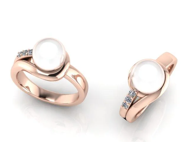14k pink gold