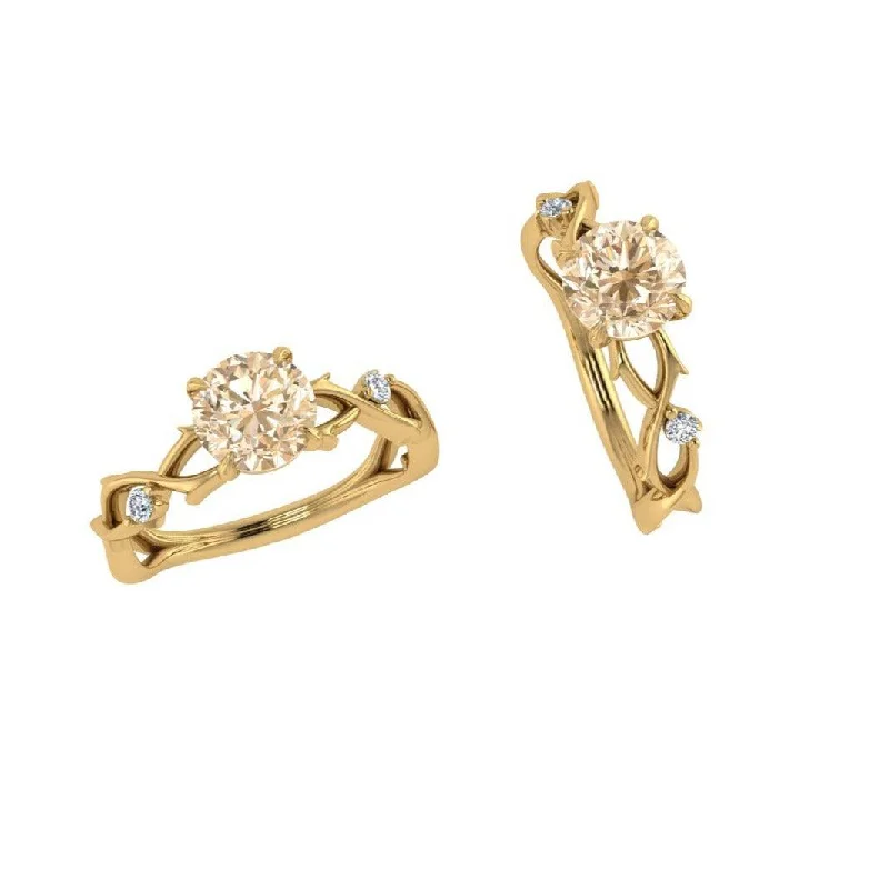 14K Yellow Gold