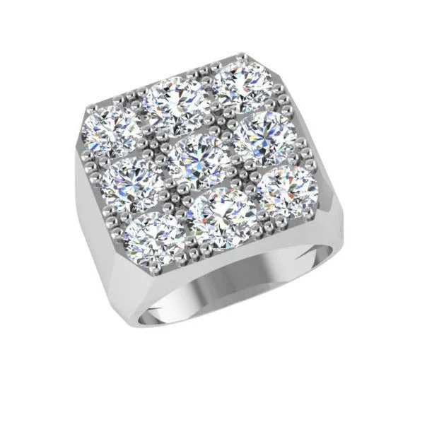 Infinity symbol - adorned commemorate rings for eternal memoriesMen's Diamond Signet Ring 1 ct. tw Infinity symbol - adorned commemorate rings for eternal memoriesMen's Diamond Signet Ring 1 ct. tw