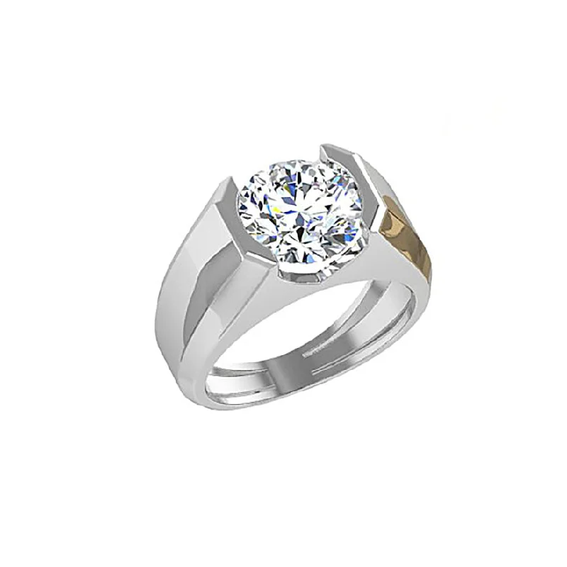 Commemorate rings with a hidden compartment for a small mementoMen's Diamond Signet Ring 2 ct Commemorate rings with a hidden compartment for a small mementoMen's Diamond Signet Ring 2 ct