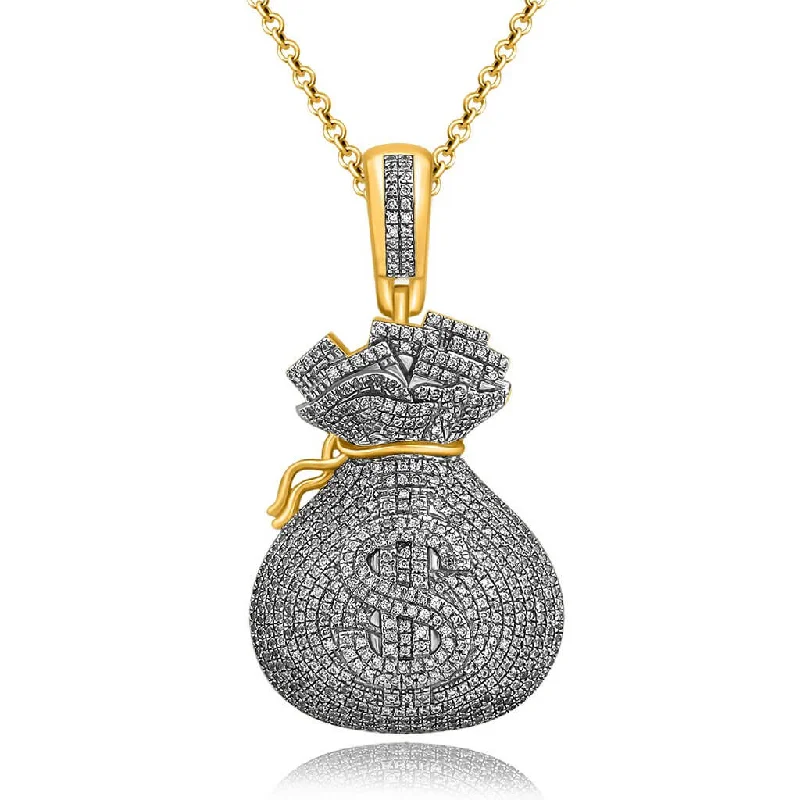 Adjustable - Length Turquoise - Inlaid Teardrop Pendant Necklace for Travelers10K 0.89-1.05CT D-MONEY BAGS Adjustable - Length Turquoise - Inlaid Teardrop Pendant Necklace for Travelers10K 0.89-1.05CT D-MONEY BAGS