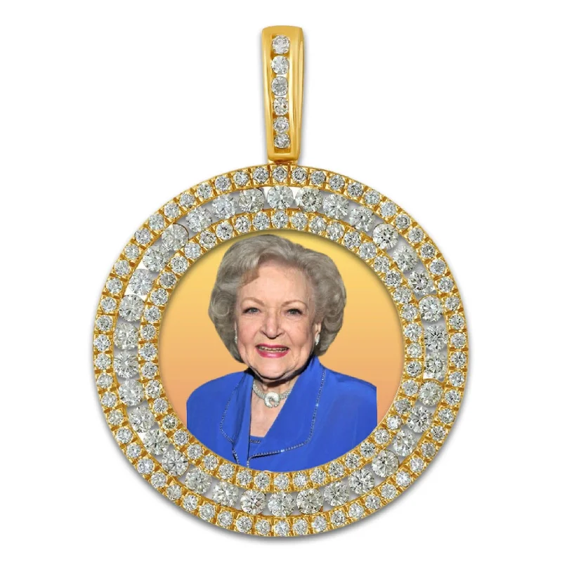 LED - Illuminated Moon Pendant Necklace for Nighttime EventsJDTK-82920- 2.9cttw CT Custom Memory/Memorial Pendant LED - Illuminated Moon Pendant Necklace for Nighttime EventsJDTK-82920- 2.9cttw CT Custom Memory/Memorial Pendant