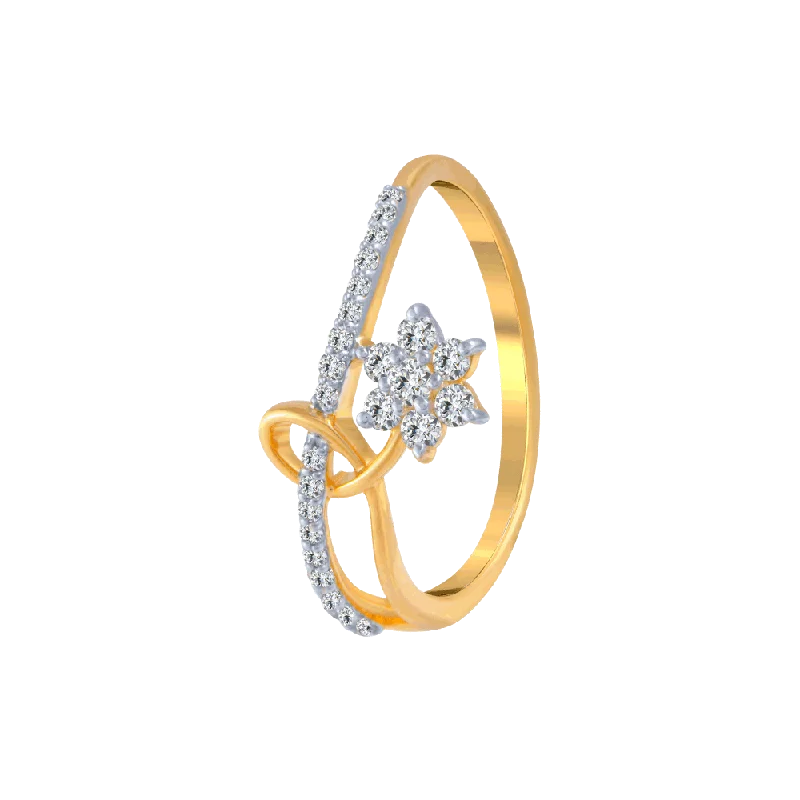 Women's Diamond Rings with Opal Inlays and Diamond Accents for a Mysterious and Iridescent Look18KT (750) Yellow Gold And Diamond Ring For Women Women's Diamond Rings with Opal Inlays and Diamond Accents for a Mysterious and Iridescent Look18KT (750) Yellow Gold And Diamond Ring For Women