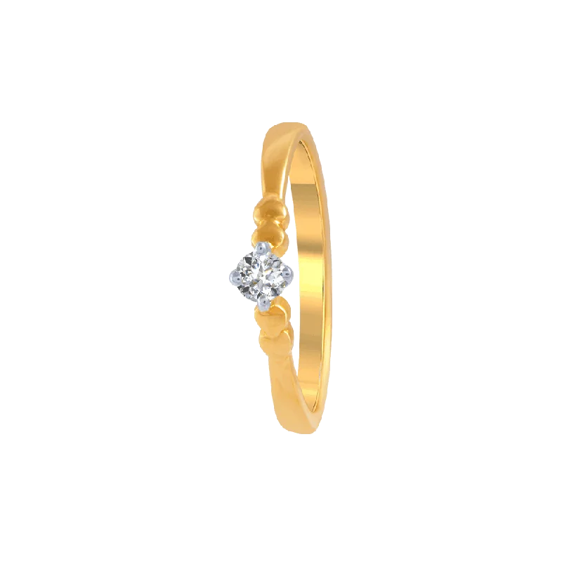 Adjustable Women's Diamond Rings with a Flexible Band for a Comfortable and Custom Fit18KT (750) Yellow Gold And Diamond Ring For Women Adjustable Women's Diamond Rings with a Flexible Band for a Comfortable and Custom Fit18KT (750) Yellow Gold And Diamond Ring For Women