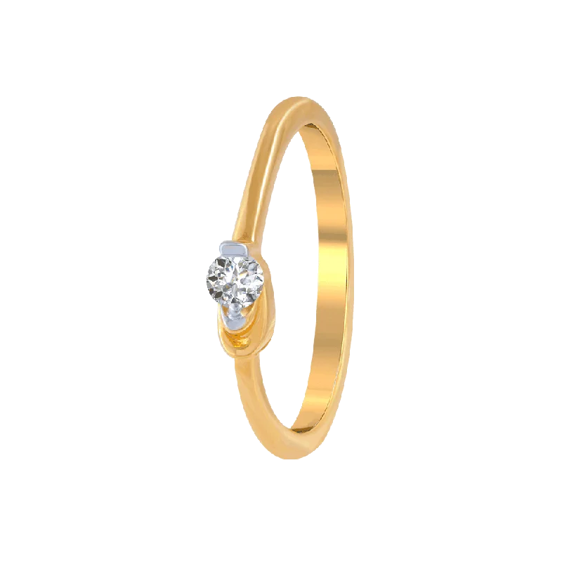 Heart - Shaped Women's Diamond Rings in Rose Gold for a Romantic and Symbolic Gift18KT (750) Yellow Gold And Diamond Ring For Women Heart - Shaped Women's Diamond Rings in Rose Gold for a Romantic and Symbolic Gift18KT (750) Yellow Gold And Diamond Ring For Women