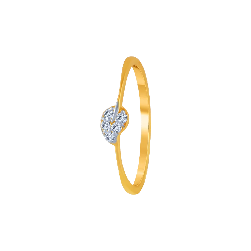 Three - Stone Women's Diamond Rings Symbolizing Past, Present, and Future with Emerald - Cut Diamonds18KT (750) Yellow Gold And Diamond Ring For Women Three - Stone Women's Diamond Rings Symbolizing Past, Present, and Future with Emerald - Cut Diamonds18KT (750) Yellow Gold And Diamond Ring For Women