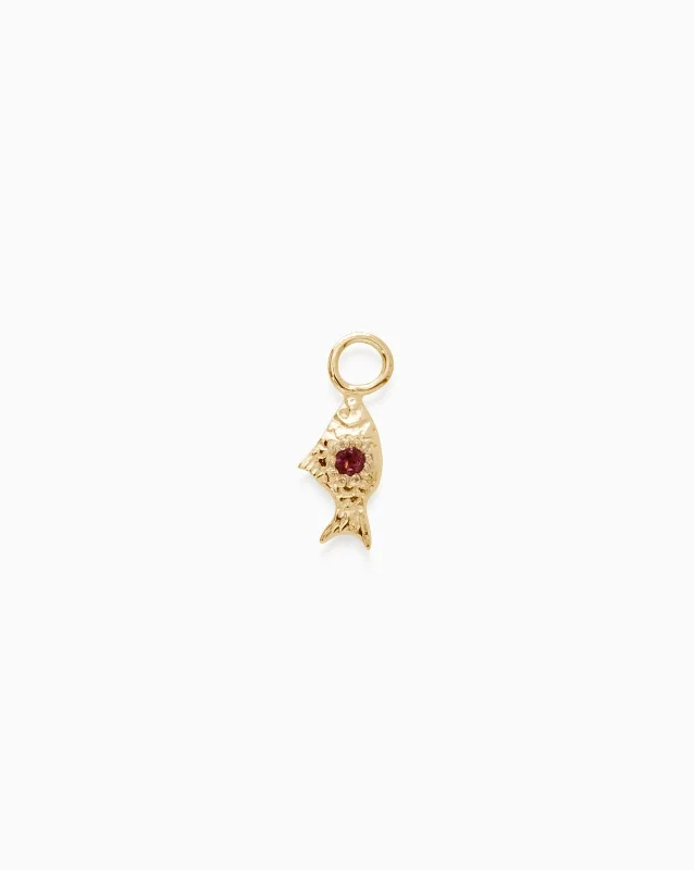Magnetic - Closure Pendant Necklace with a Hidden Compartment for Secret KeepersBirthstone Fish Earring | Gold Magnetic - Closure Pendant Necklace with a Hidden Compartment for Secret KeepersBirthstone Fish Earring | Gold