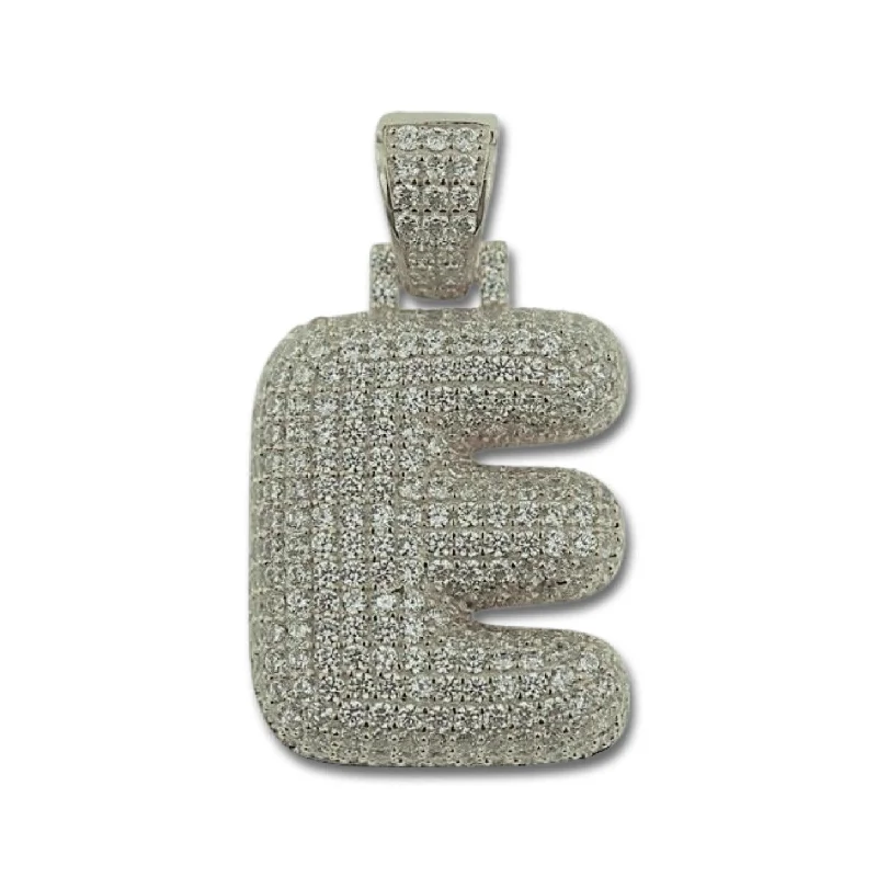 LED - Illuminated Moon Pendant Necklace for Nighttime EventsTVJE- Sterling Silver CZ Letter E Pendant LED - Illuminated Moon Pendant Necklace for Nighttime EventsTVJE- Sterling Silver CZ Letter E Pendant
