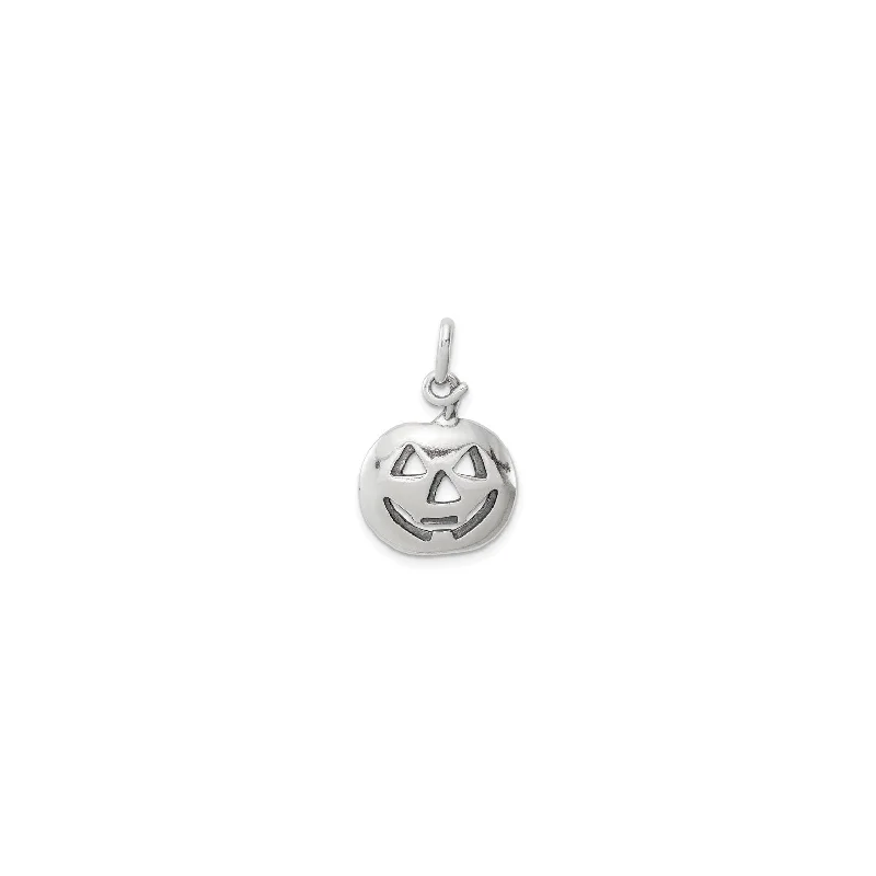 Zodiac Sign Pendant Necklace in Rose Gold for Astrology EnthusiastsJack-O'-Lantern Pendant (Silver) Zodiac Sign Pendant Necklace in Rose Gold for Astrology EnthusiastsJack-O'-Lantern Pendant (Silver)