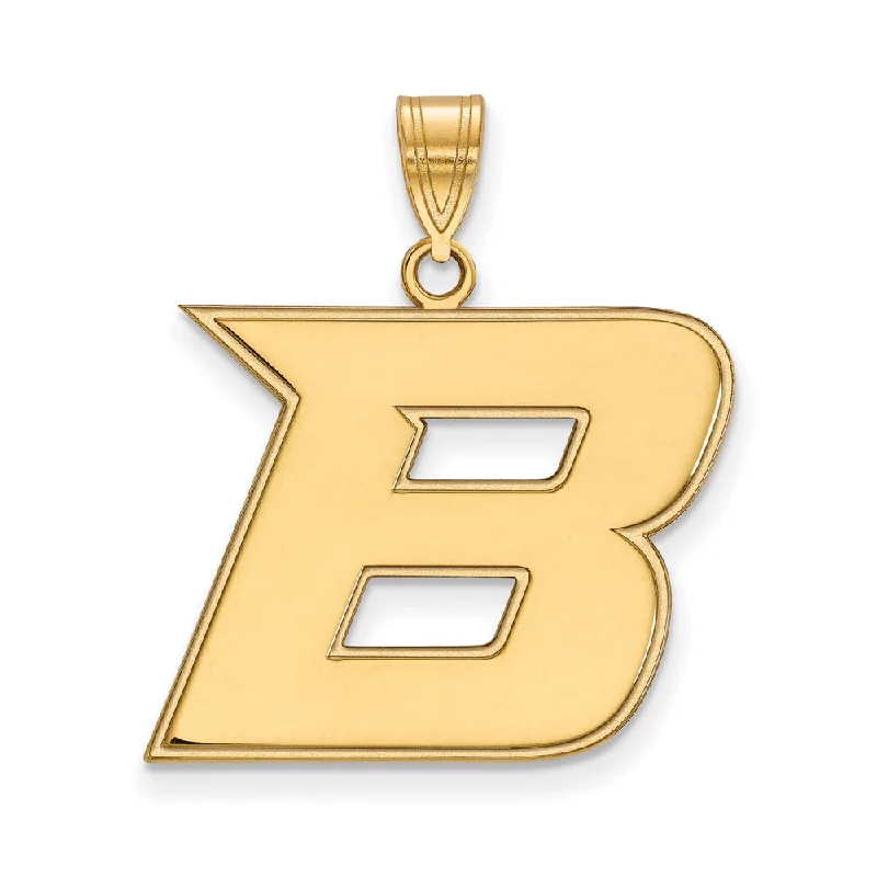 Magnetic - Closure Pendant Necklace with a Hidden Compartment for Secret Keepers10k Yellow Gold Boise State Large Initial B Pendant Magnetic - Closure Pendant Necklace with a Hidden Compartment for Secret Keepers10k Yellow Gold Boise State Large Initial B Pendant