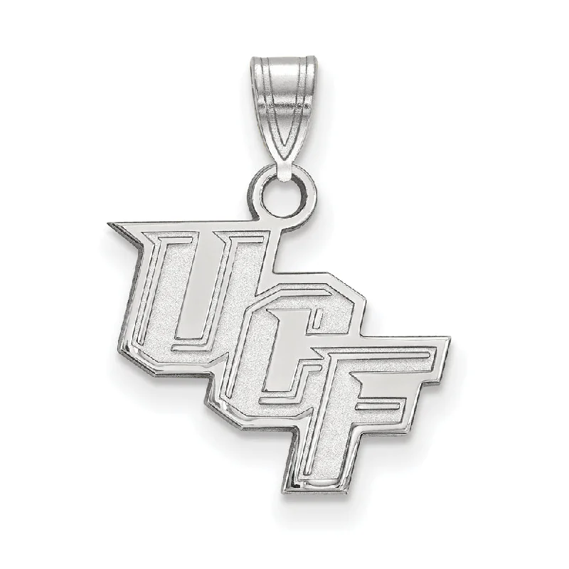 Pave - Set Cubic Zirconia Crown Pendant Necklace for Little Princess - Themed Birthday PartiesSterling Silver Central Florida Small 'UCF' Pendant Pave - Set Cubic Zirconia Crown Pendant Necklace for Little Princess - Themed Birthday PartiesSterling Silver Central Florida Small 'UCF' Pendant