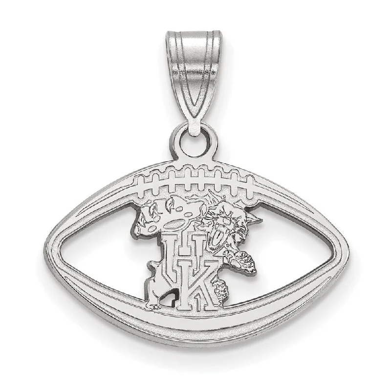 Hypoallergenic Stainless Steel Dog Tag Pendant Necklace for Active MenSterling Silver U. of Kentucky Football Pendant Hypoallergenic Stainless Steel Dog Tag Pendant Necklace for Active MenSterling Silver U. of Kentucky Football Pendant
