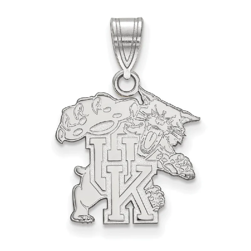 Magnetic - Closure Pendant Necklace with a Hidden Compartment for Secret KeepersSterling Silver U. of Kentucky Medium Pendant Magnetic - Closure Pendant Necklace with a Hidden Compartment for Secret KeepersSterling Silver U. of Kentucky Medium Pendant