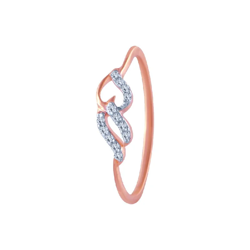 Cluster - Style Women's Diamond Rings with Multiple Small Diamonds Arranged in a Stunning Pattern14k (585) Rose Gold And Diamond Ring For Women Cluster - Style Women's Diamond Rings with Multiple Small Diamonds Arranged in a Stunning Pattern14k (585) Rose Gold And Diamond Ring For Women