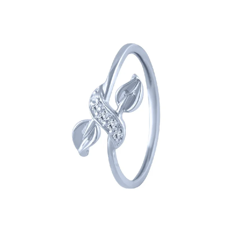 Heart - Shaped Women's Diamond Rings in Rose Gold for a Romantic and Symbolic Gift14k (585) White Gold And Diamond Ring For Women Heart - Shaped Women's Diamond Rings in Rose Gold for a Romantic and Symbolic Gift14k (585) White Gold And Diamond Ring For Women