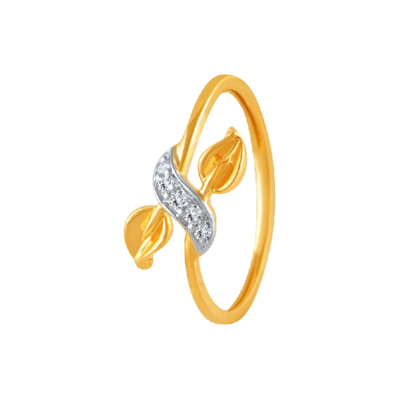 Three - Stone Women's Diamond Rings Symbolizing Past, Present, and Future with Emerald - Cut Diamonds14k (585) Yellow Gold And Diamond Ring For Women Three - Stone Women's Diamond Rings Symbolizing Past, Present, and Future with Emerald - Cut Diamonds14k (585) Yellow Gold And Diamond Ring For Women