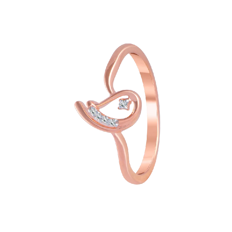 Adjustable Women's Diamond Rings with a Flexible Band for a Comfortable and Custom Fit14KT (585) Rose Gold And Diamond Ring For Women Adjustable Women's Diamond Rings with a Flexible Band for a Comfortable and Custom Fit14KT (585) Rose Gold And Diamond Ring For Women