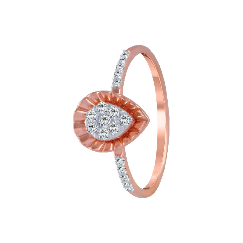 Marquise - Cut Women's Diamond Rings in Palladium for a Unique and Elongated Shape14KT (585) Rose Gold And Diamond Ring For Women Marquise - Cut Women's Diamond Rings in Palladium for a Unique and Elongated Shape14KT (585) Rose Gold And Diamond Ring For Women