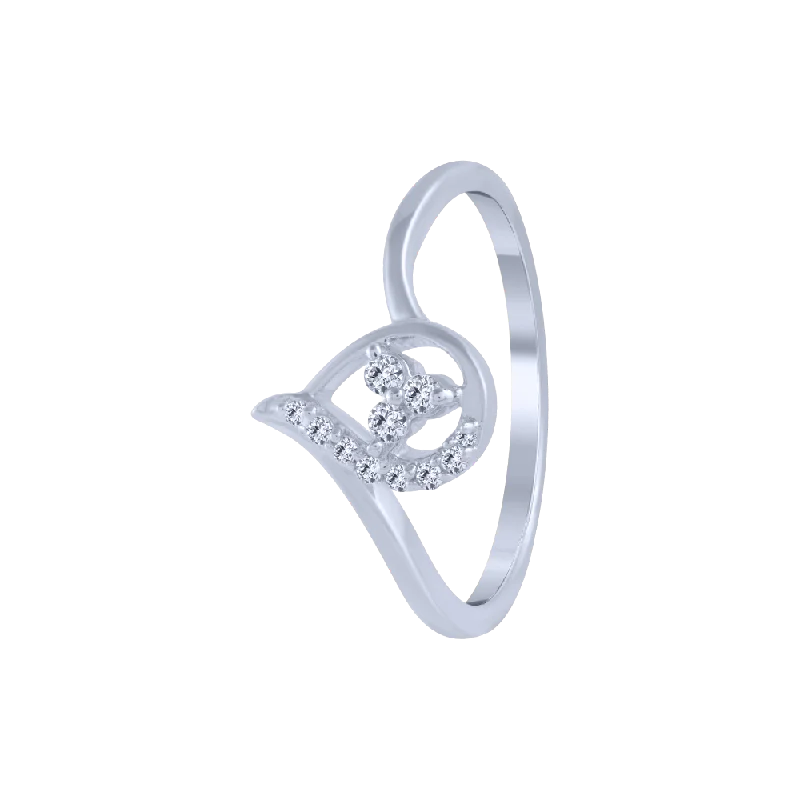 Tennis - Style Women's Diamond Rings with a Continuous Row of Diamonds for a Classic and Versatile Look14KT (585) White Gold And Diamond Ring For Women Tennis - Style Women's Diamond Rings with a Continuous Row of Diamonds for a Classic and Versatile Look14KT (585) White Gold And Diamond Ring For Women