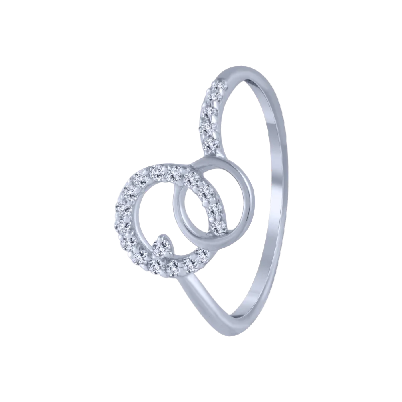 Princess - Cut Women's Diamond Rings in White Gold with a High - Clarity Diamond for a Modern Look14KT (585) White Gold And Diamond Ring For Women Princess - Cut Women's Diamond Rings in White Gold with a High - Clarity Diamond for a Modern Look14KT (585) White Gold And Diamond Ring For Women