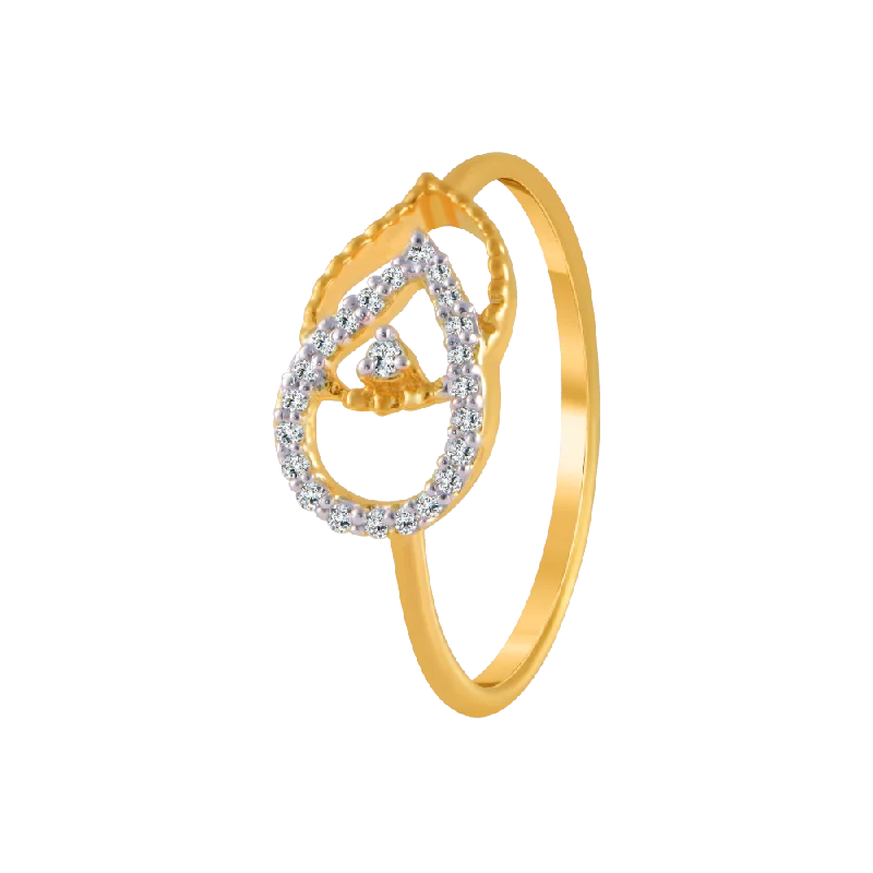 Adjustable Women's Diamond Rings with a Flexible Band for a Comfortable and Custom Fit14KT (585) Yellow Gold And Diamond Ring For Women Adjustable Women's Diamond Rings with a Flexible Band for a Comfortable and Custom Fit14KT (585) Yellow Gold And Diamond Ring For Women