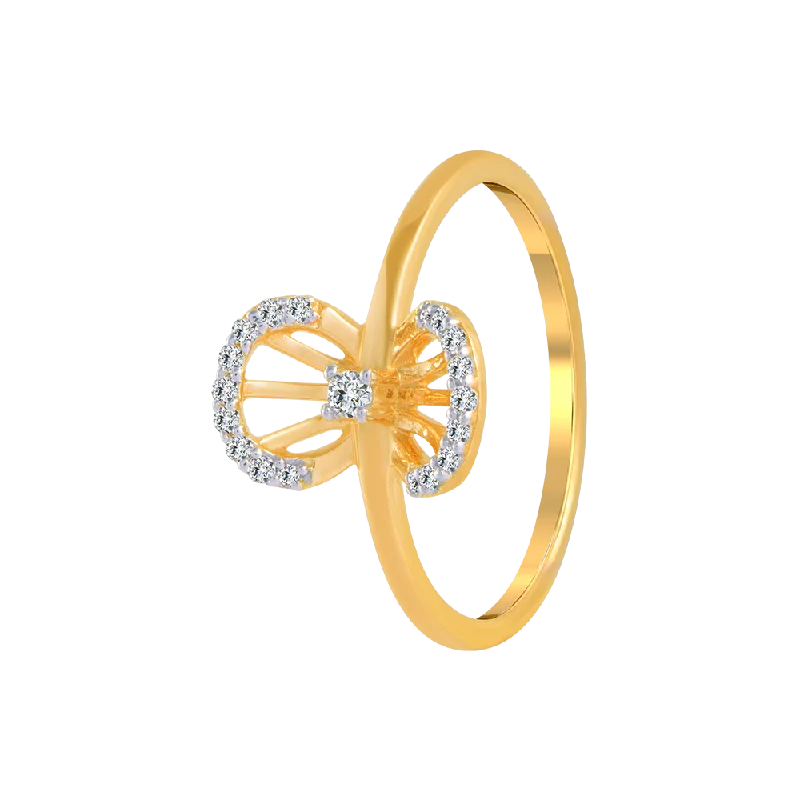 Halo - Style Women's Diamond Rings with a Center Diamond Surrounded by Smaller Diamonds in 18K Gold14KT (585) Yellow Gold And Diamond Ring For Women Halo - Style Women's Diamond Rings with a Center Diamond Surrounded by Smaller Diamonds in 18K Gold14KT (585) Yellow Gold And Diamond Ring For Women