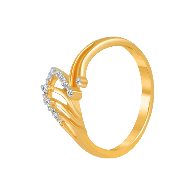 Marquise - Cut Women's Diamond Rings in Palladium for a Unique and Elongated Shape14KT (585) Yellow Gold And Diamond Ring For Women Marquise - Cut Women's Diamond Rings in Palladium for a Unique and Elongated Shape14KT (585) Yellow Gold And Diamond Ring For Women