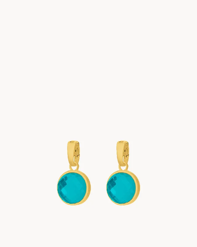May Friendship Birthstone Signature Earring Pendants