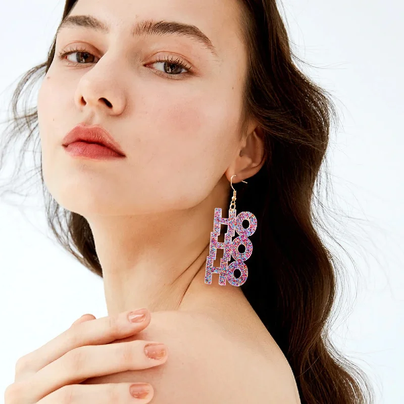 Lightweight hoop earringsAlloy & Plastic Mismatched Earrings