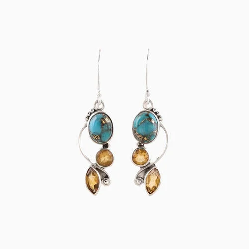 Chunky hoop earringsGeometric Alloy Dangle earrings
