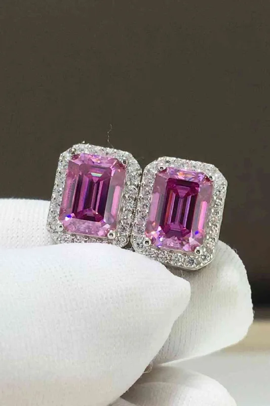 Chunky hoop earringsShiny and Elegant 2 Carat Moissanite Stud Earrings